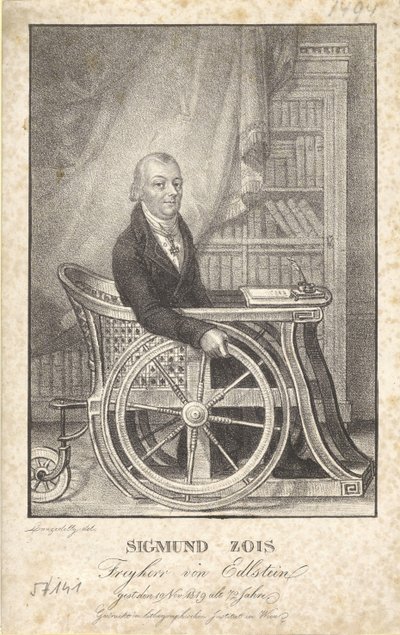 Portrait of Žiga Zois by Josef Lanzedelly